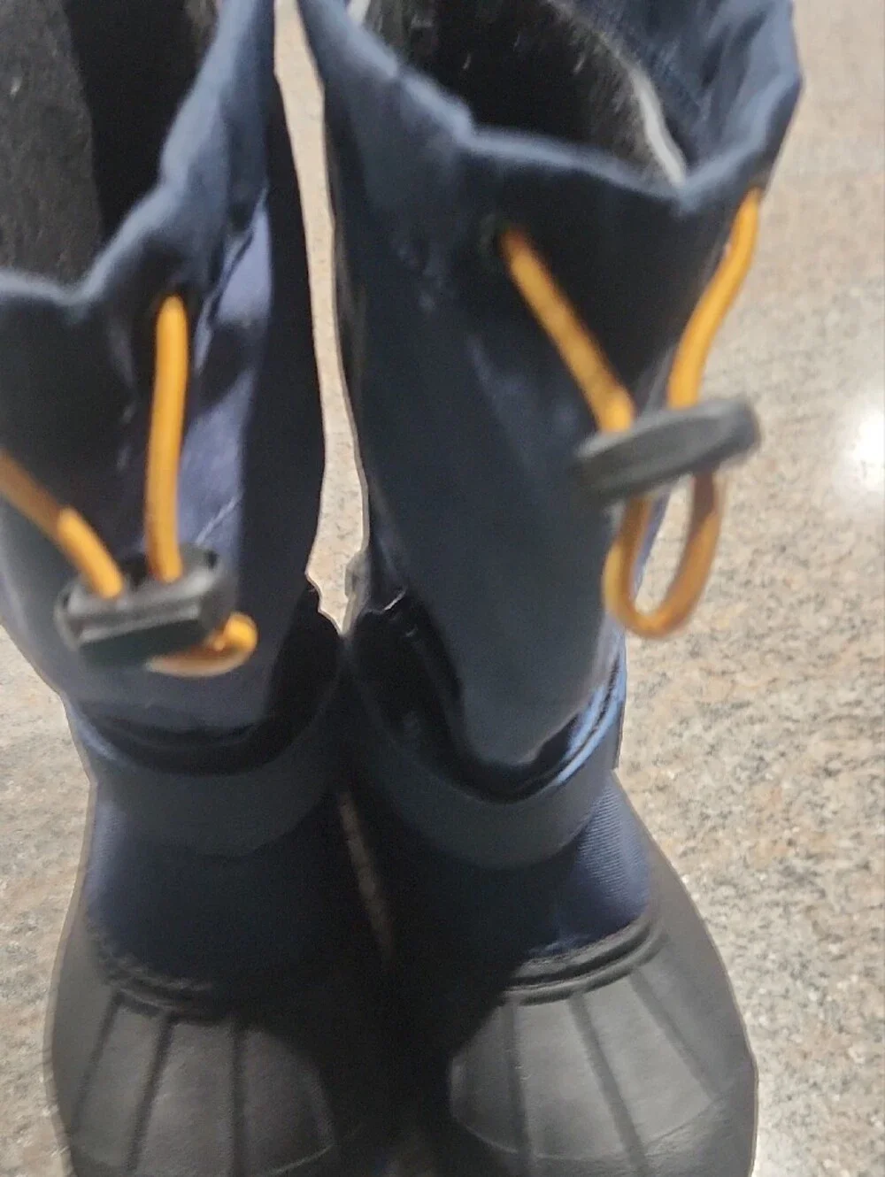 Columbia Kids Navy Waterproof Insulated Snow Boots Size 3